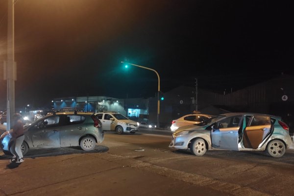 Accidente en la Ruta 3: una mujer fue trasladada al hospital y asistieron a dos menores