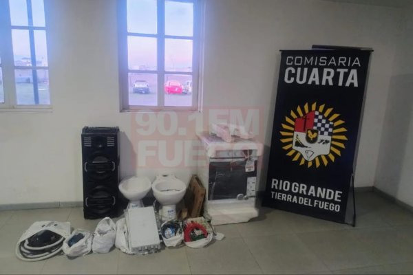 Recuperan elementos robados tras un allanamiento en Río Grande