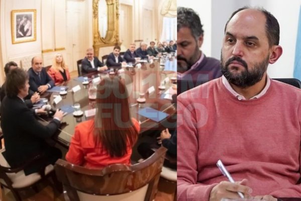 “Al gobernador Melella no lo invitaron a ninguna reunión de primera línea”